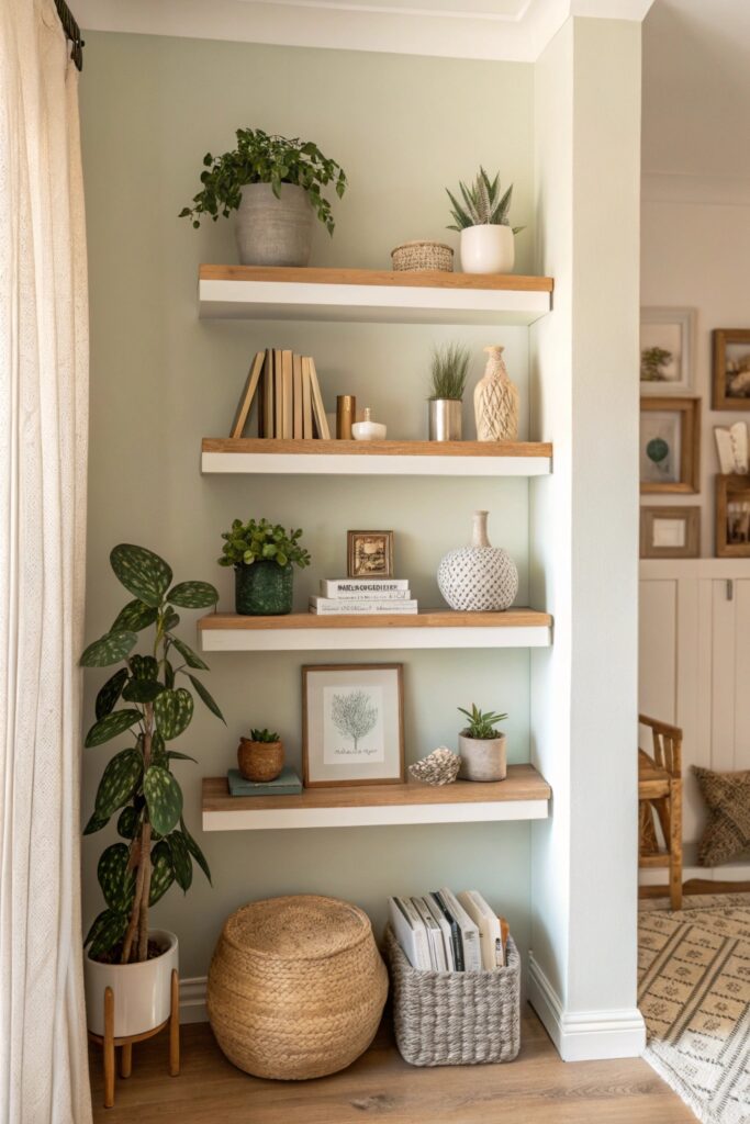 12 Shelf Decor Ideas for Wall Shelves That Never Look Cluttered 12 Shelf Decor Ideas for Wall Shelves That Never Look Cluttered