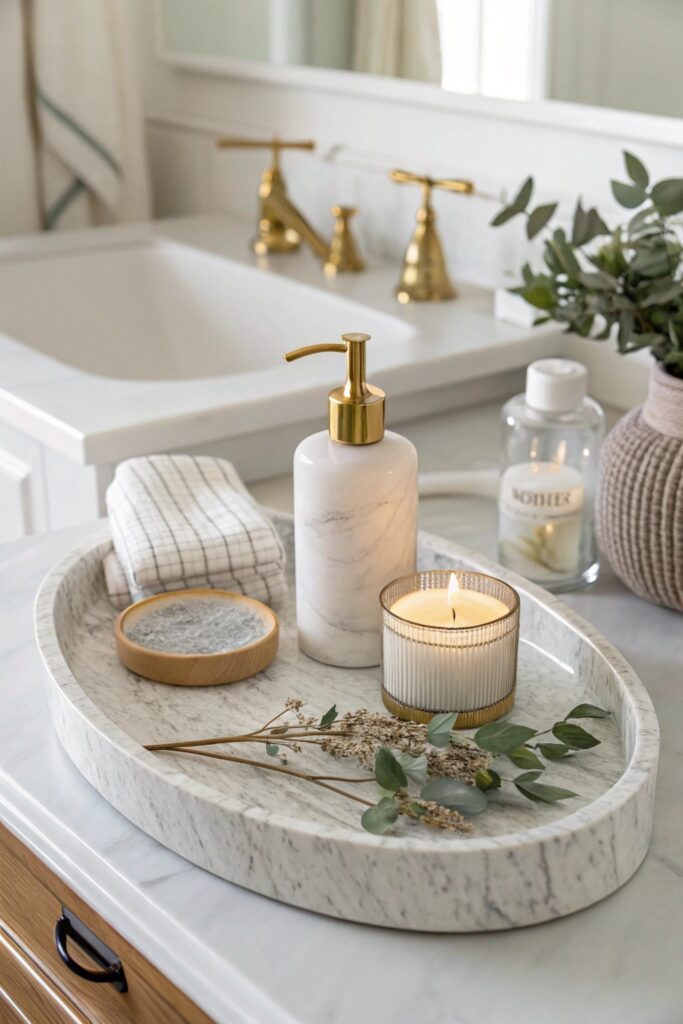 10 Bathroom Countertop Accessories Ideas That Look Stylish and Practical 10 Bathroom Countertop Accessories Ideas That Look Stylish and Practical