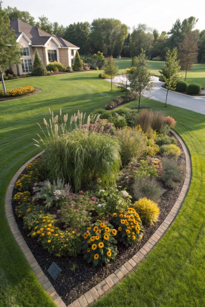 15 Flower Beds in Front of House Ideas That Boost Curb Appeal