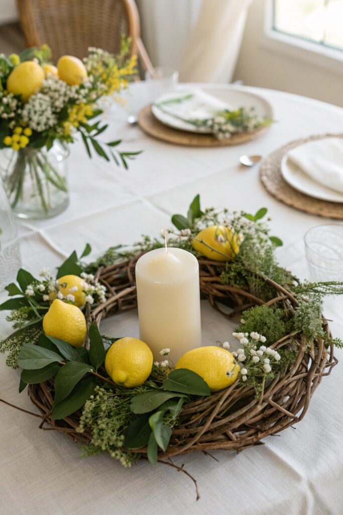 12 Lemon Centerpieces That Brighten Any Spring or Summer Table
