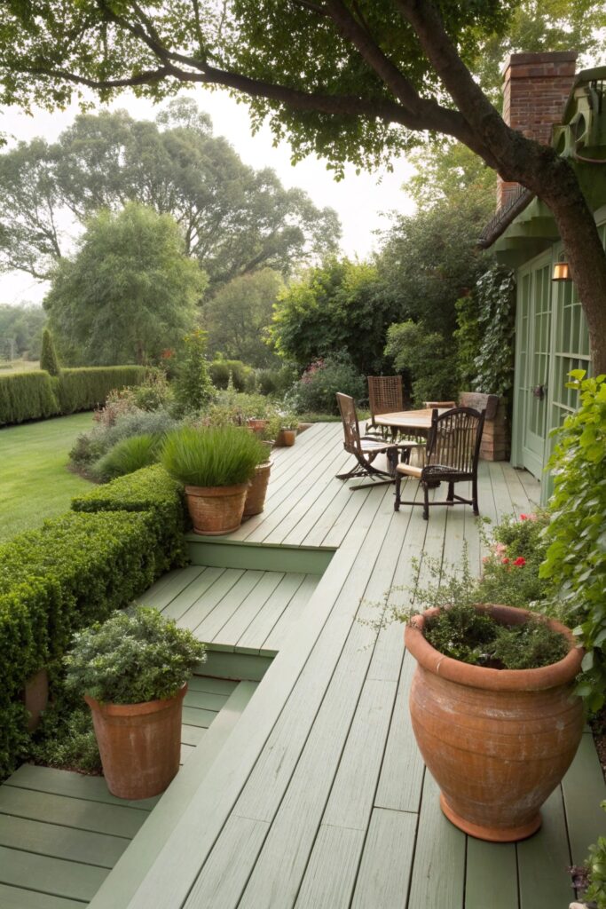 11 Painted Deck Color Ideas That Will Instantly Upgrade Your Outdoor Space