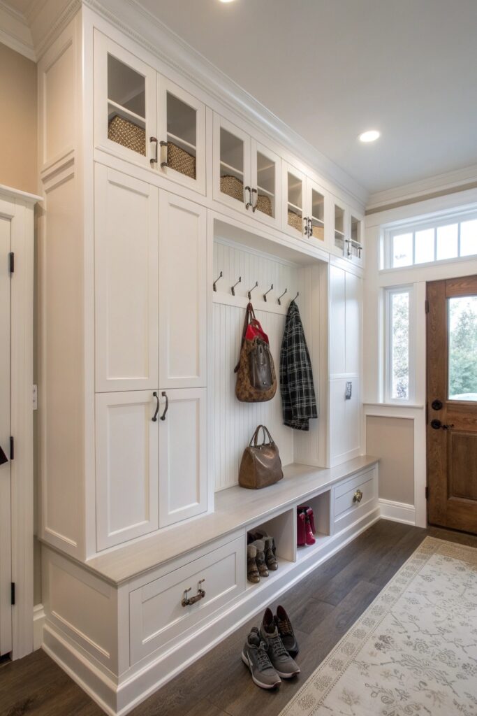 10 Mudroom Cabinet Ideas That Keep Entryways Organized 10 Mudroom Cabinet Ideas That Keep Entryways Organized