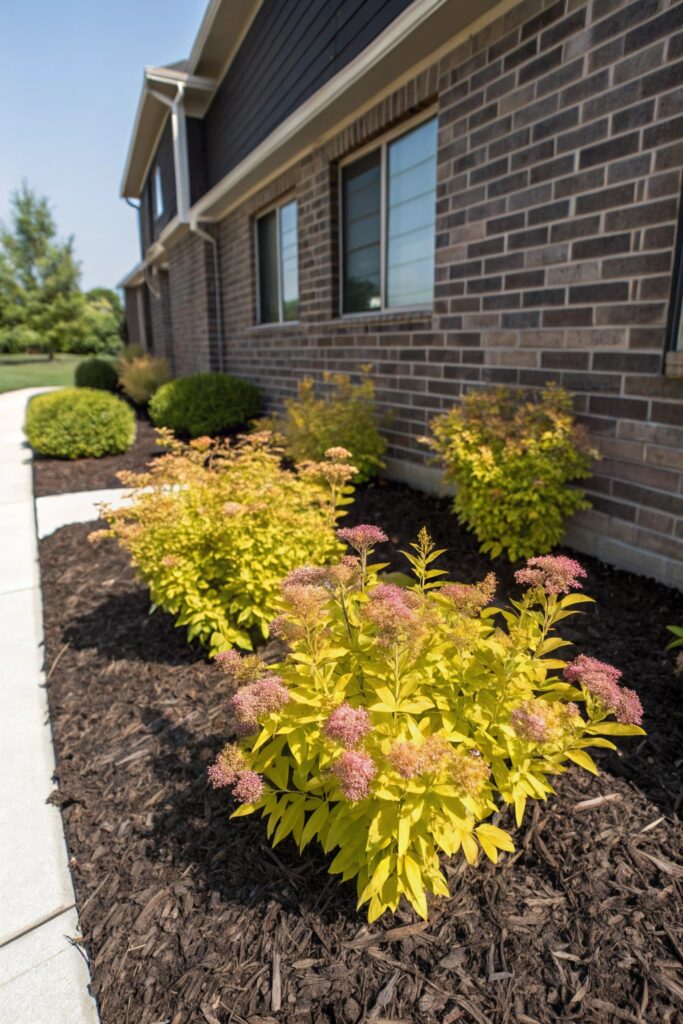 10 Beautiful Bushes in Front of House Ideas for Year-Round Curb Appeal