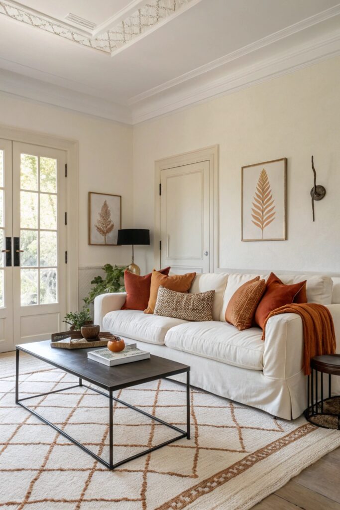 11 Black and Rust Living Room Ideas With Modern Warmth