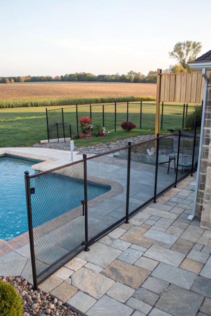12 Pool Fence Ideas That Keep Backyards Safe and Stylish