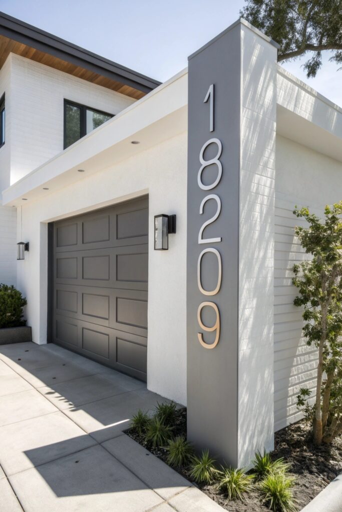 12 House Number Ideas That Instantly Boost Curb Appeal