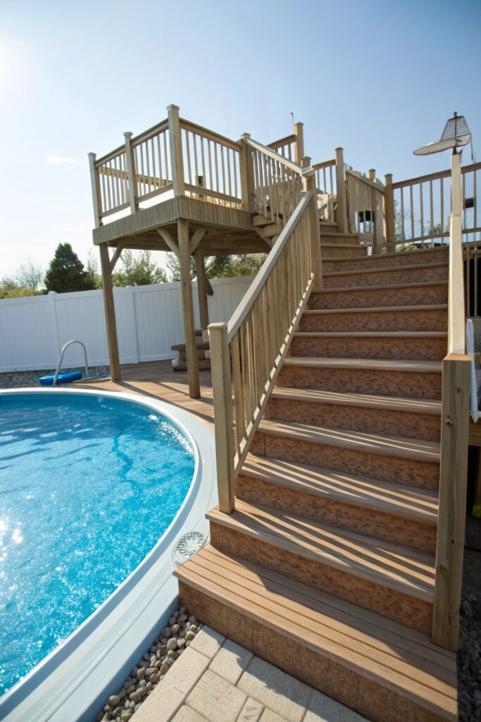11 Above Ground Pool Deck Ideas That Transform Your Backyard Into a Resort