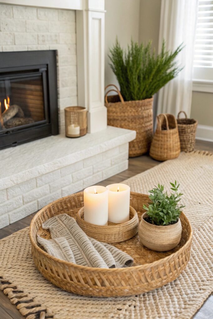 12 Summer Mantel Decorating Ideas to Brighten Your Living Room