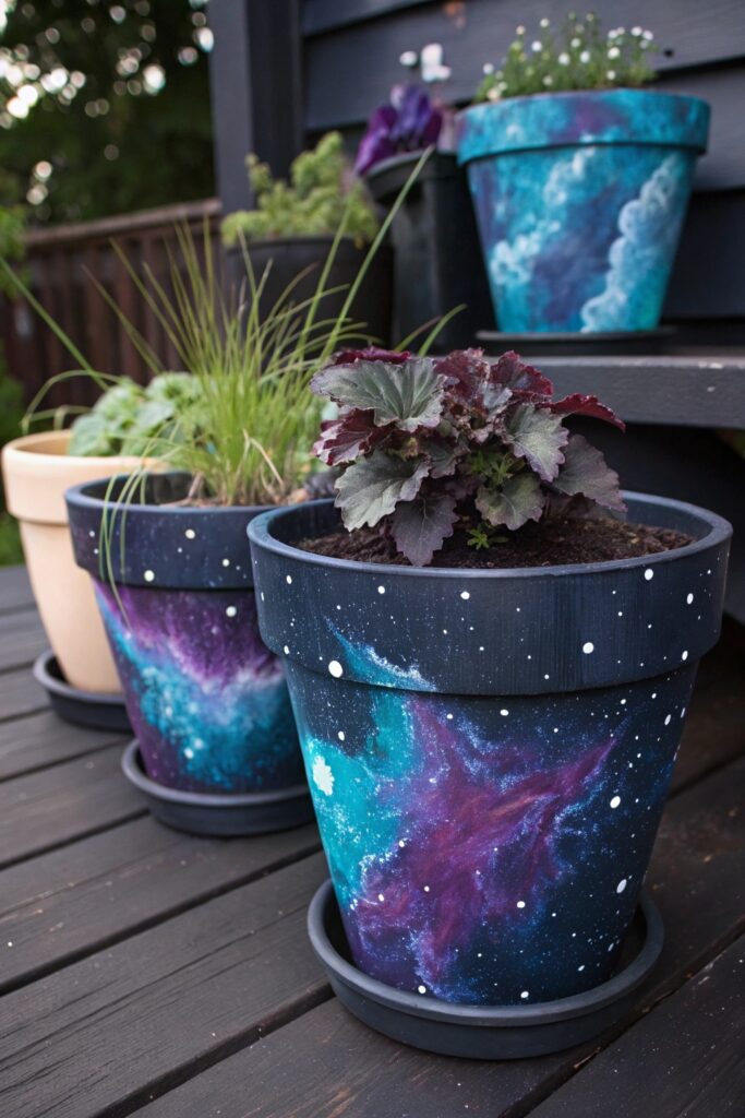 15 DIY Painted Pot Ideas to Add Personality to Your Garden