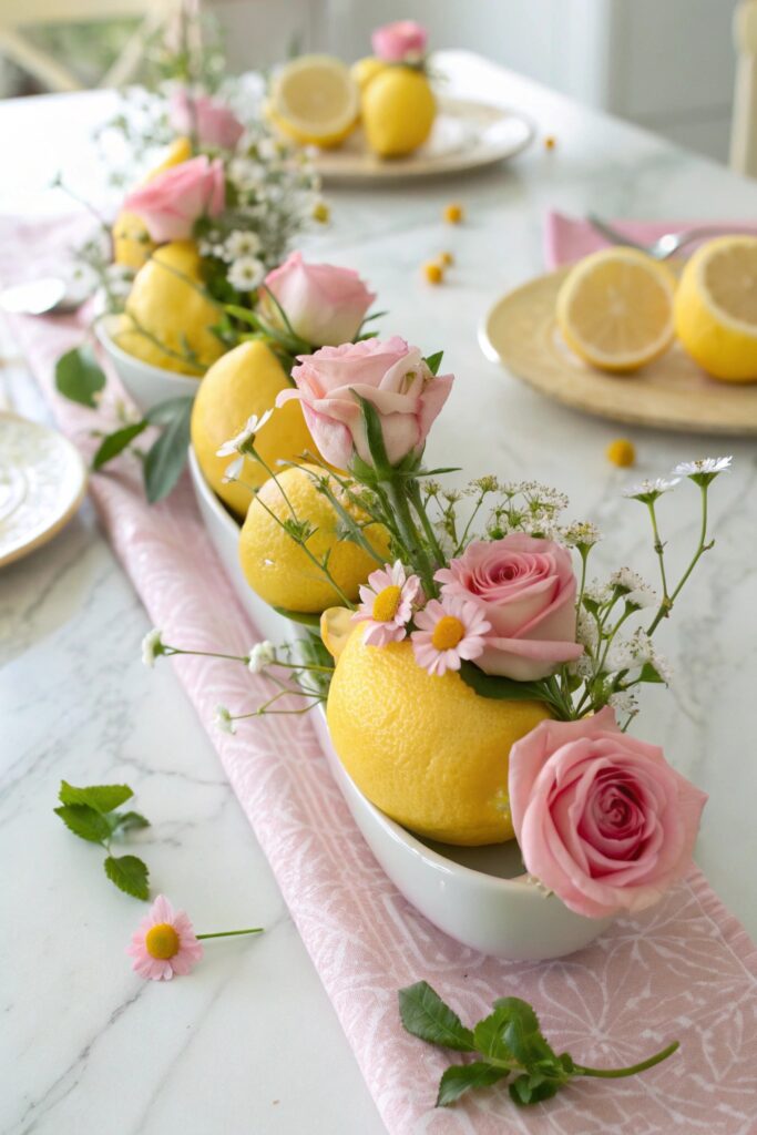 12 Lemon Centerpieces That Brighten Any Spring or Summer Table