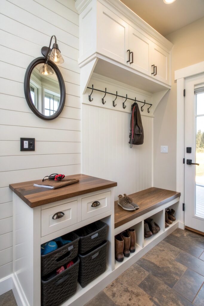10 Mudroom Cabinet Ideas That Keep Entryways Organized 10 Mudroom Cabinet Ideas That Keep Entryways Organized