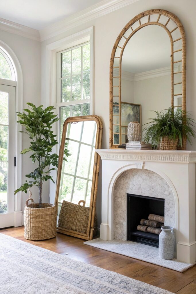 12 Summer Mantel Decorating Ideas to Brighten Your Living Room