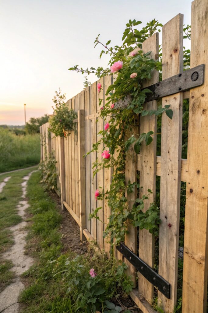 11 Pallet Fence Ideas That Look Amazing on a Small Budget