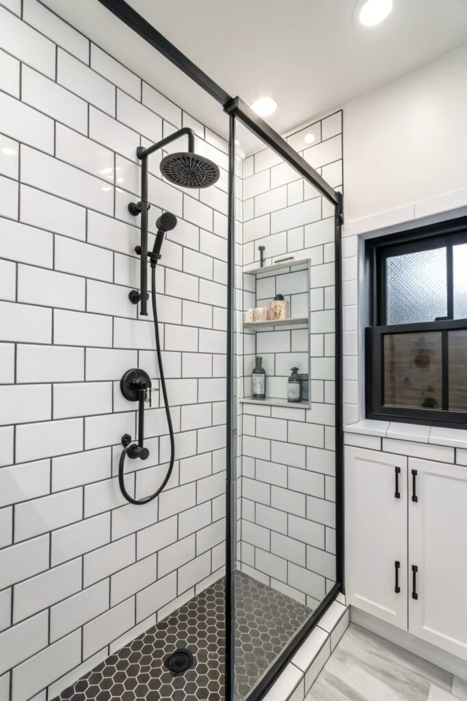 12 Shower Tile Combinations That Make Bathrooms Look Expensive