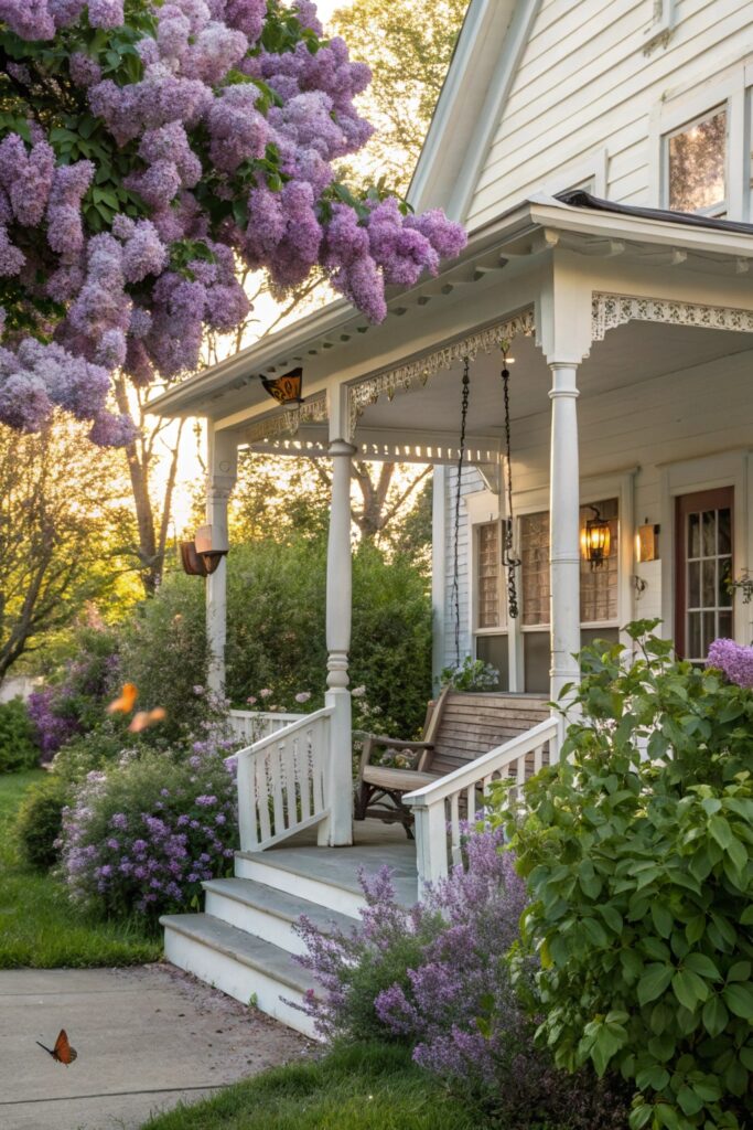 10 Beautiful Bushes in Front of House Ideas for Year-Round Curb Appeal
