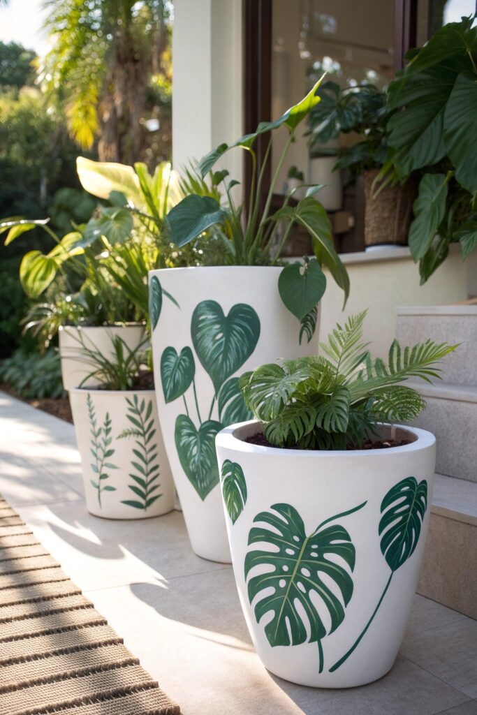15 DIY Painted Pot Ideas to Add Personality to Your Garden