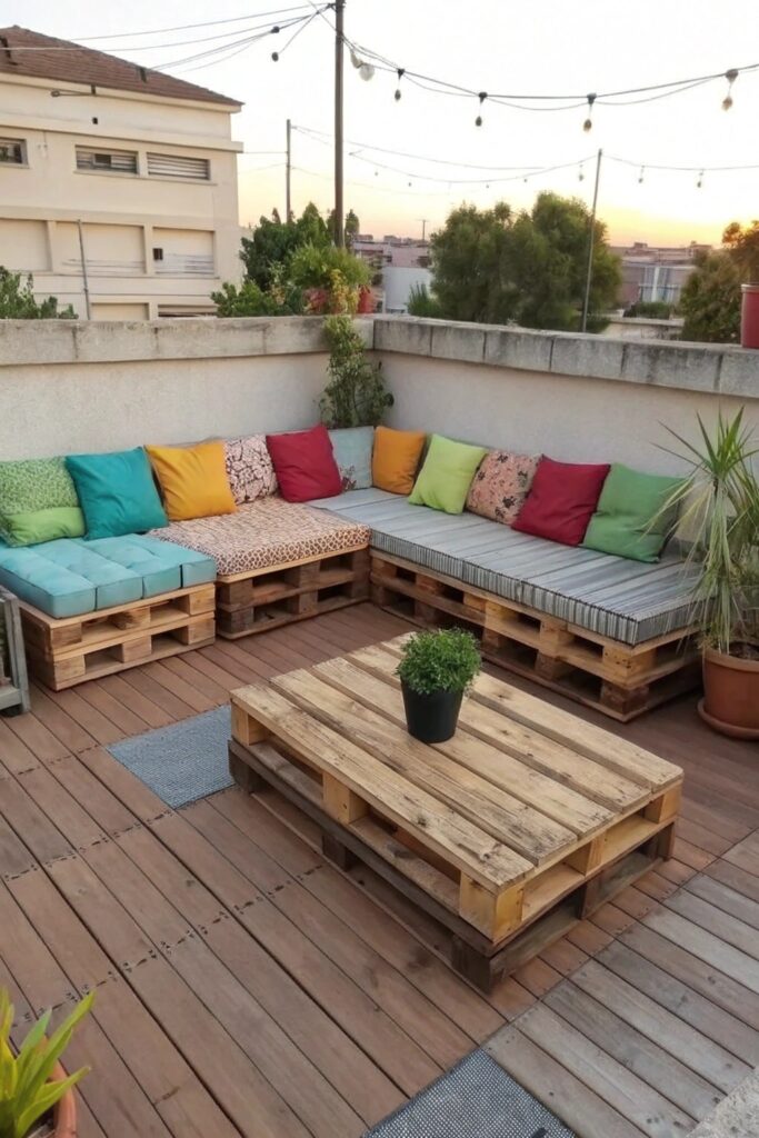 10 DIY Pallet Patio Deck Ideas That Look Amazing on a Budget