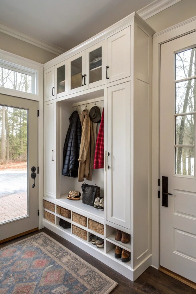 10 Mudroom Cabinet Ideas That Keep Entryways Organized 10 Mudroom Cabinet Ideas That Keep Entryways Organized