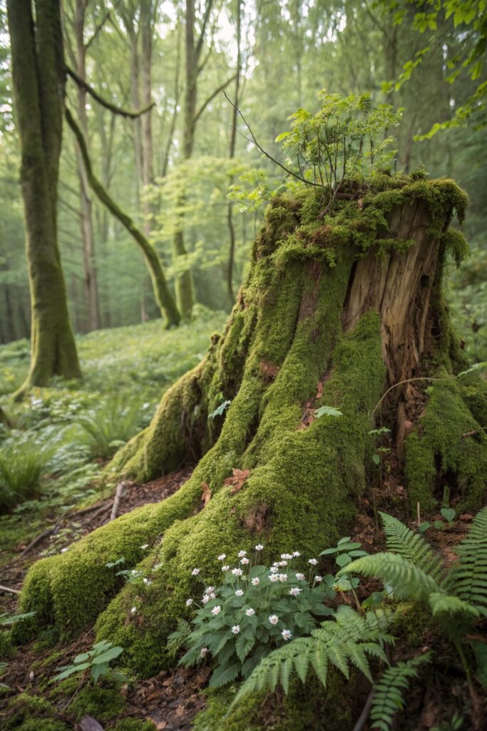 12 Tree Stump Ideas That Turn Old Wood Into Backyard Decor