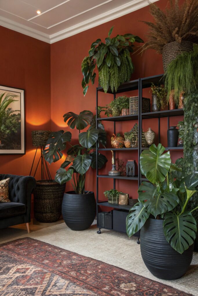 11 Black and Rust Living Room Ideas With Modern Warmth