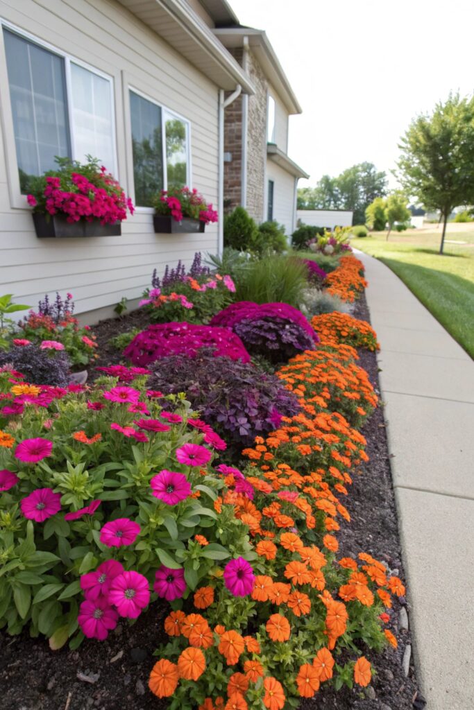 15 Flower Beds in Front of House Ideas That Boost Curb Appeal
