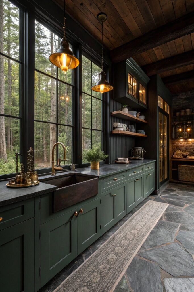 10 Enchanting Forest Kitchen Ideas That Bring Nature Indoors