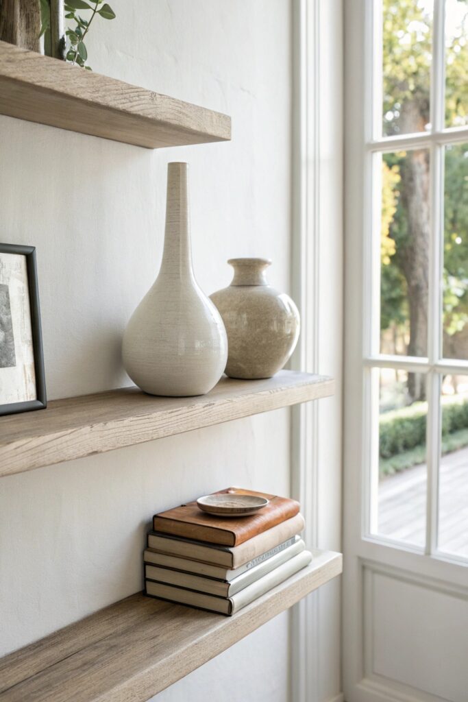 12 Shelf Decor Ideas for Wall Shelves That Never Look Cluttered 12 Shelf Decor Ideas for Wall Shelves That Never Look Cluttered