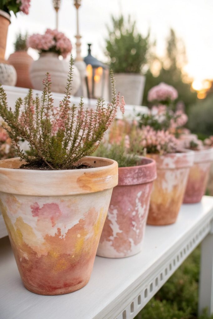 15 DIY Painted Pot Ideas to Add Personality to Your Garden
