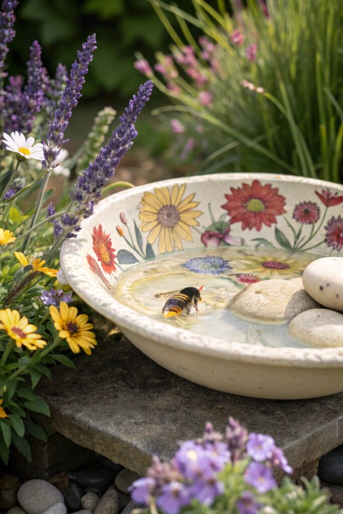 13 Best Bee Bath Ideas to Attract Pollinators to Your Backyard