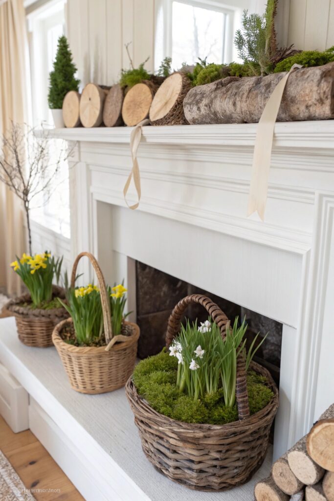 12 Spring Mantle Decorating Ideas for a Fresh Seasonal Refresh