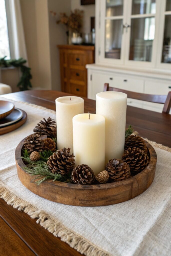10 Cozy Winter Tray Decor Ideas for Your Coffee Table or Entryway