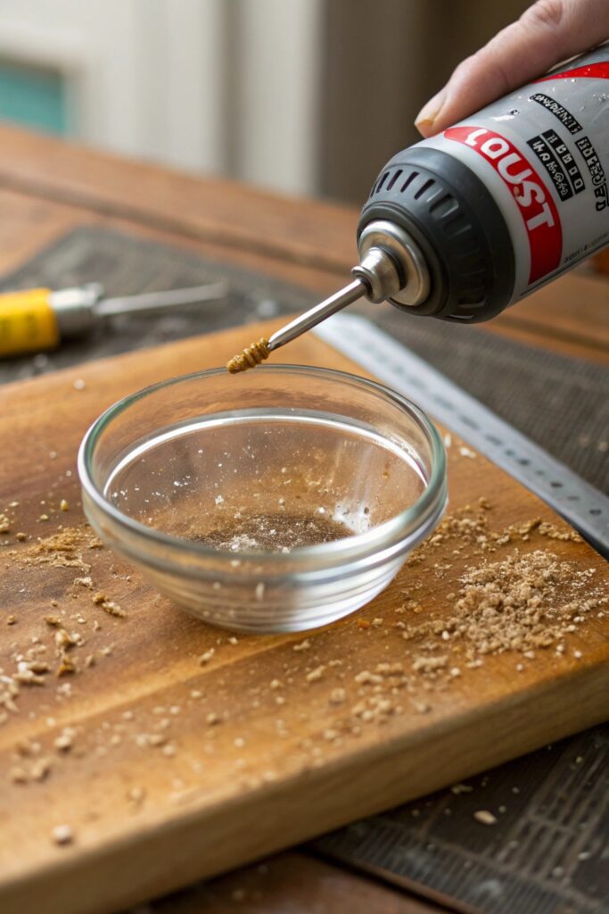 clogged nozzle rustoleum spray paint tip