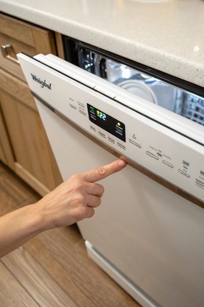 10 Fixes for a Whirlpool Dishwasher Clean Light Blinking 7 Times simple reset whirlpool dishwasher clean light