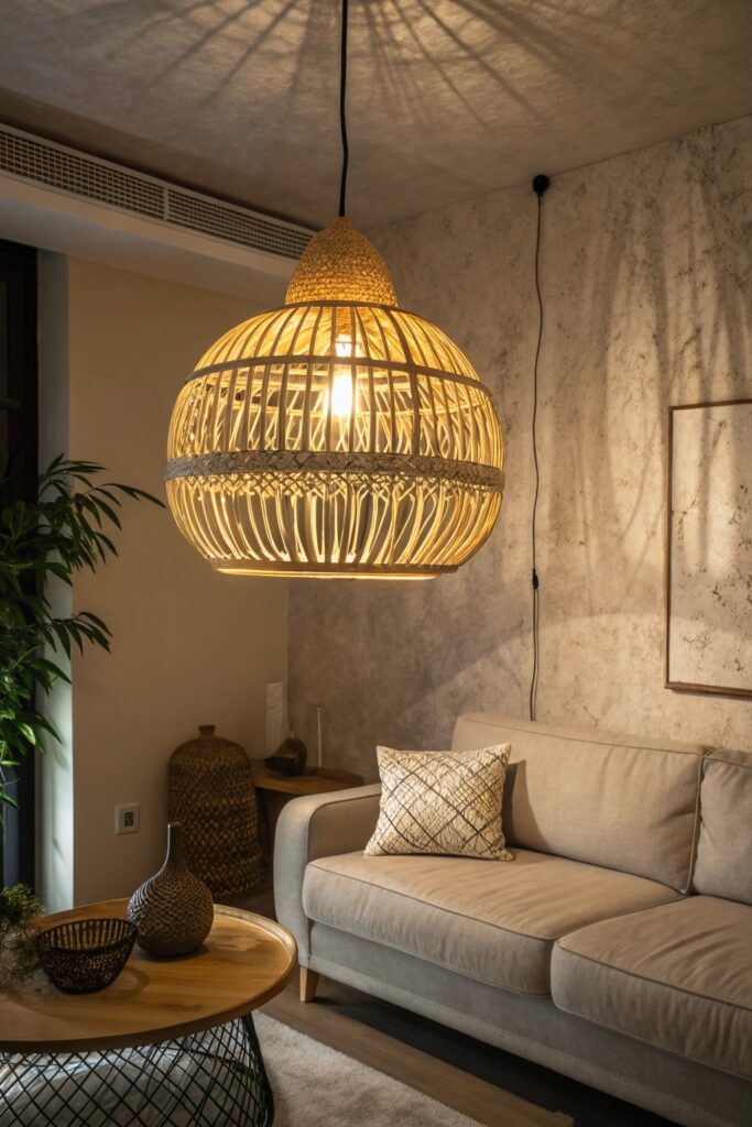 swap light fixtures small living room