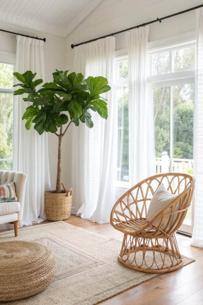 12 Home Decor Trends Everyone Will Be Copying This Year biophilic nature inspired decor trend