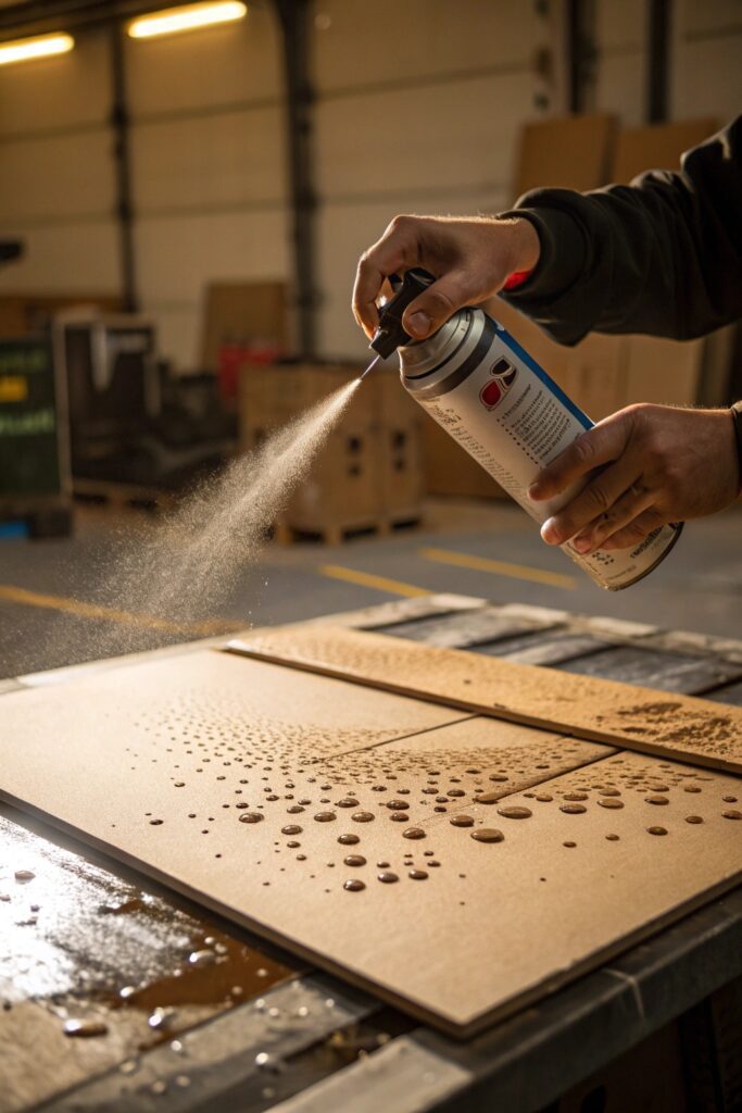 pressure buildup issues rustoleum spray paint can