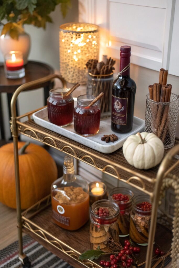 10 Bar Cart Ideas That Elevate Your Home Entertaining Game keep stocked rotate seasonally bar cart