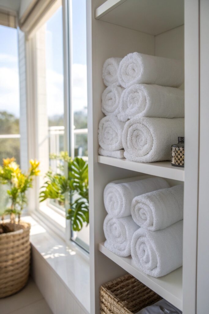 15 Bathroom Closet Organization Ideas for a Clutter-Free Space 15 Bathroom Closet Organization Ideas for a Clutter-Free Space