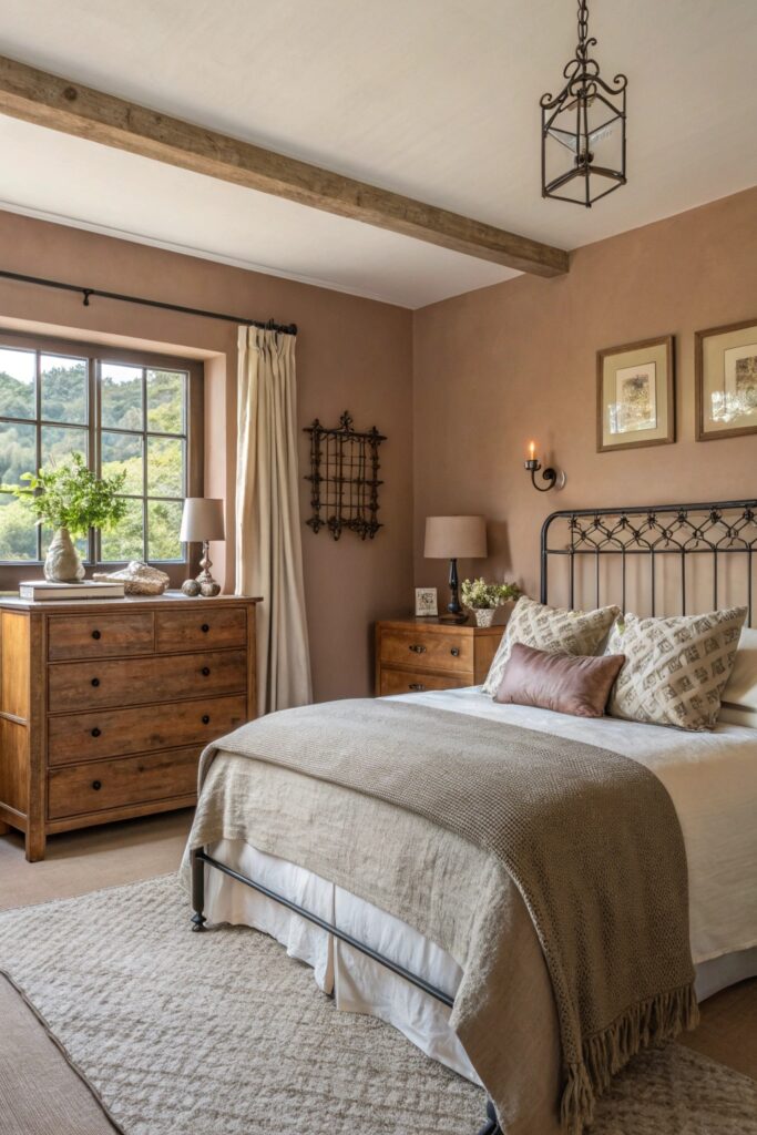 warm taupe bedroom color neutral