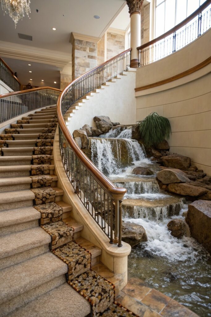 12 Bullnose vs Waterfall Carpet on Stairs: Which Is Better? compatibility stair shapes bullnose waterfall carpet
