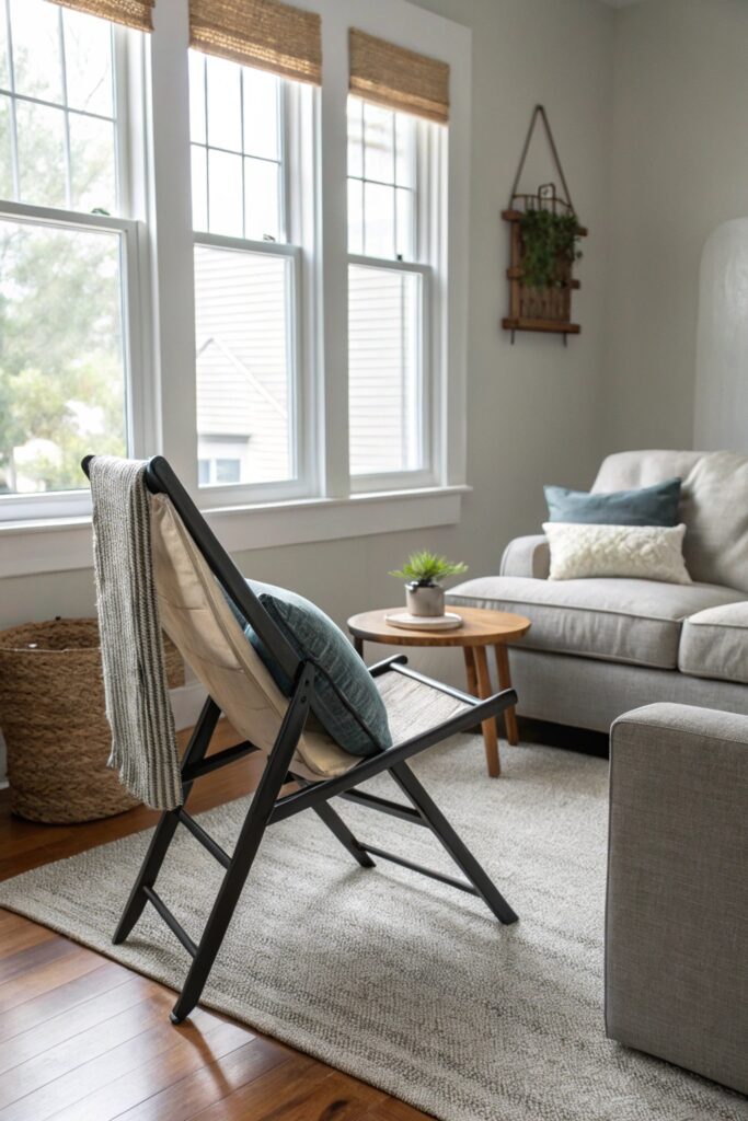 12 Accent Chair Ideas That Instantly Upgrade a Small Living Room folding stackable accent chair small living room