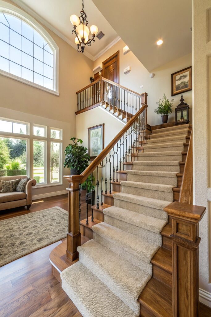 12 Bullnose vs Waterfall Carpet on Stairs: Which Is Better? resale value buyer perception bullnose waterfall carpet