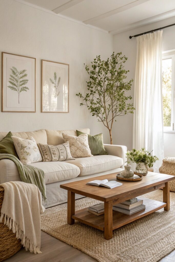 12 Organic Modern Living Rooms That Feel Warm and Elegant 12 Organic Modern Living Rooms That Feel Warm and Elegant
