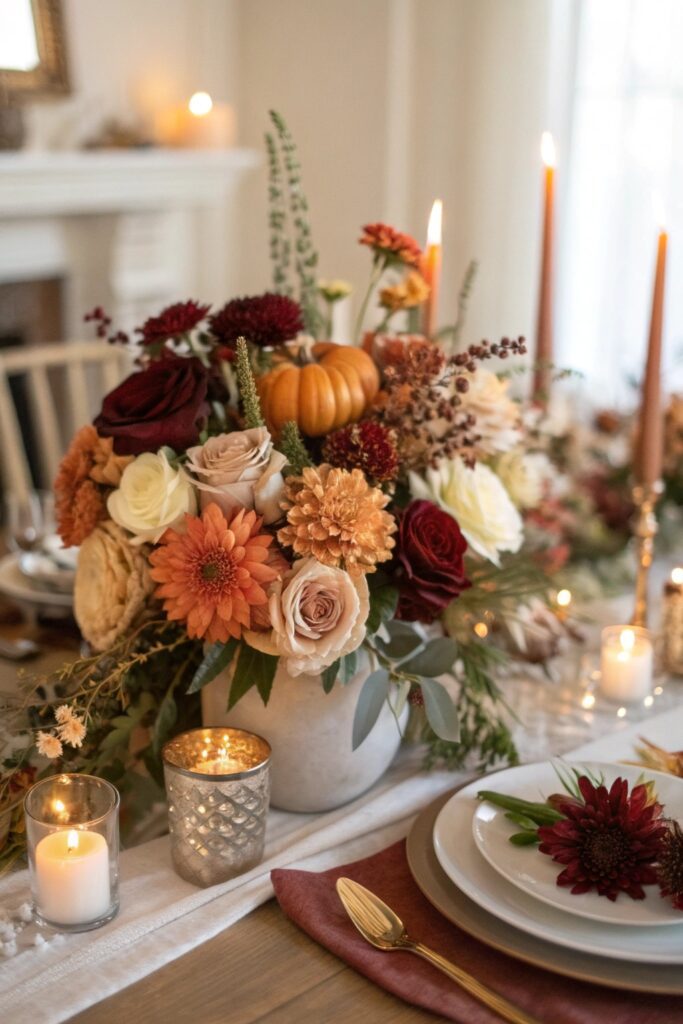 35 Thanksgiving Table Centerpieces That Impress Every Guest