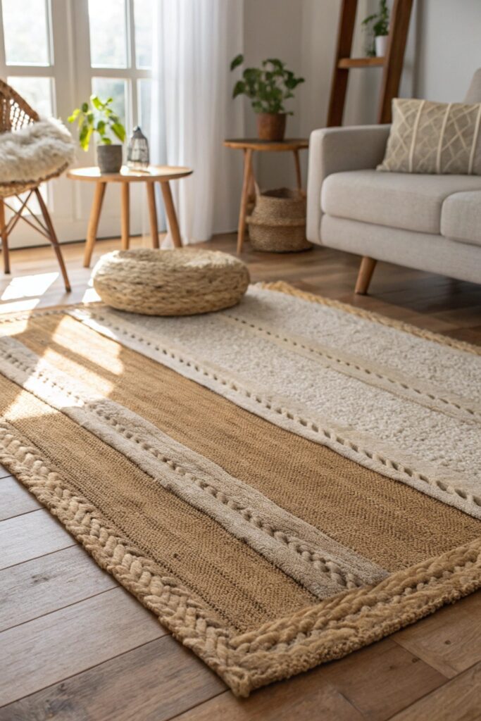 15 Spring Decor Ideas That Instantly Refresh Your Home layer rugs texture spring decor