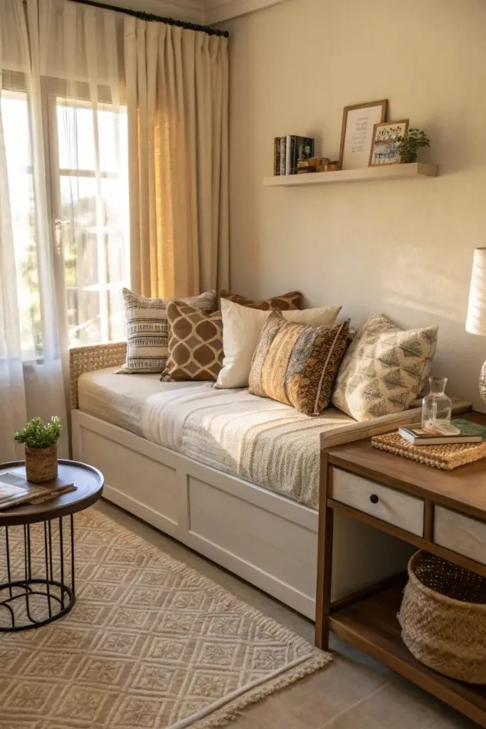 daybed trundle flexible space small bedroom