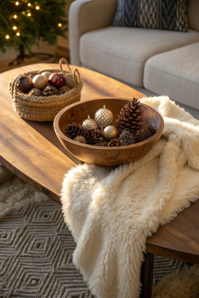 10 Cozy Winter Tray Decor Ideas for Your Coffee Table or Entryway
