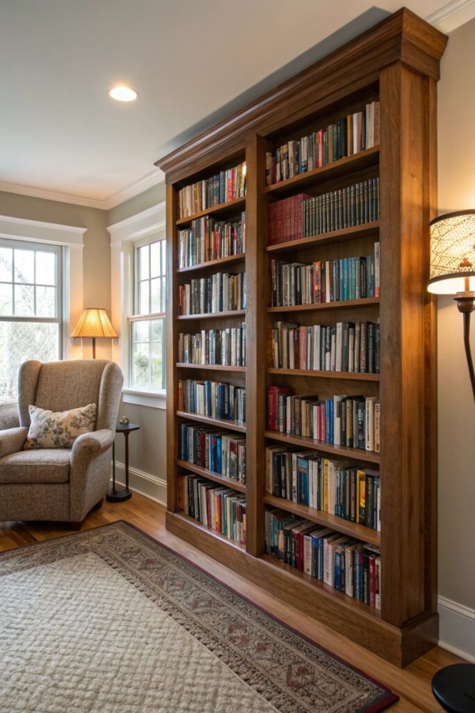 12 Ways to Soundproof a Shared Wall in a Townhouse loaded bookshelf soundproof shared wall furniture