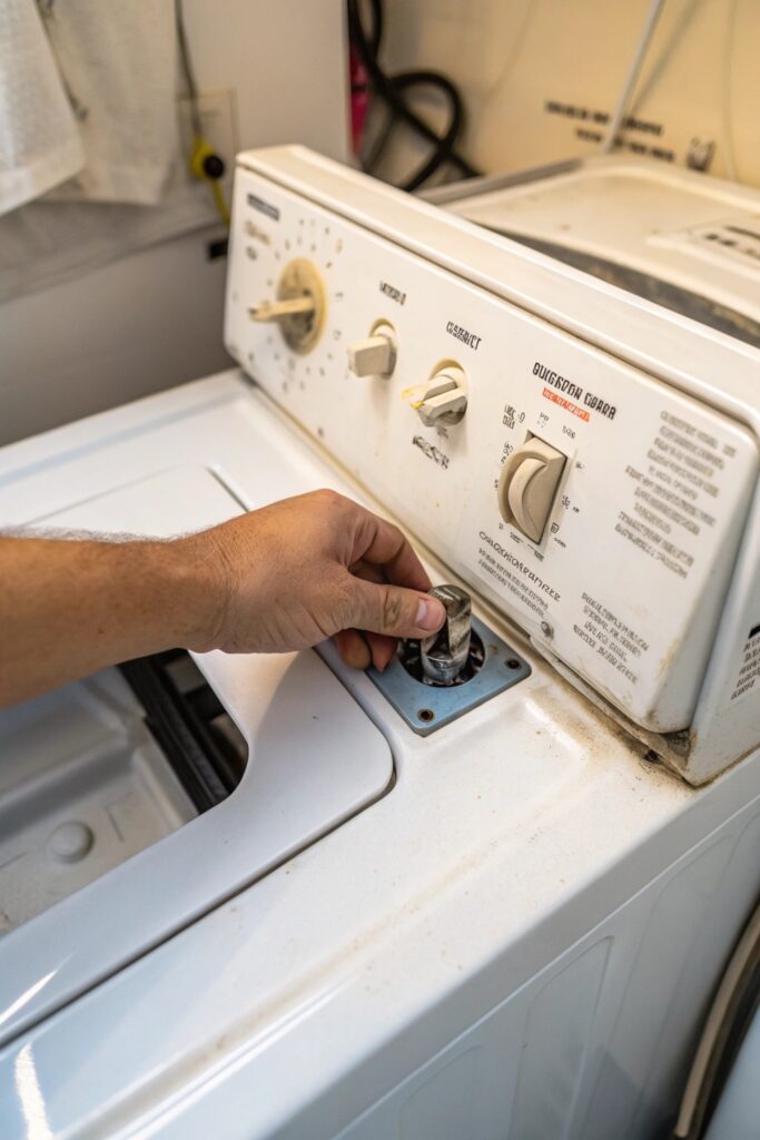 lid door not closed washing machine spin