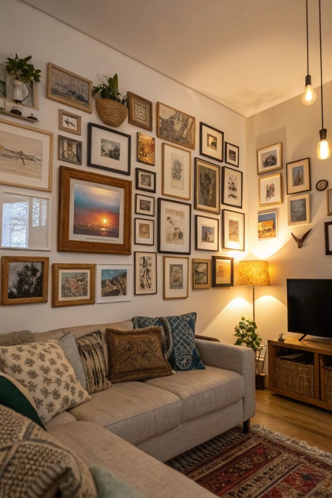 15 Wall Collage Ideas That Transform Blank Walls Beautifully 15 Wall Collage Ideas That Transform Blank Walls Beautifully